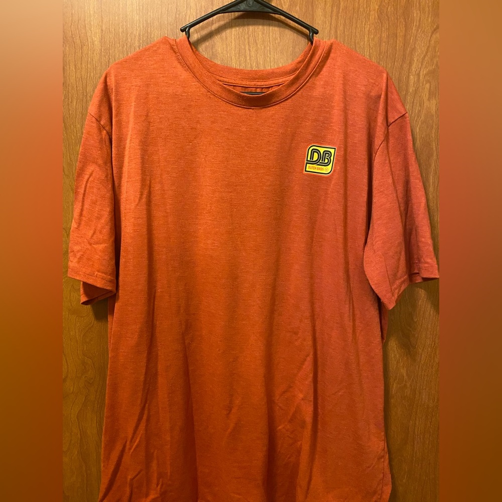 Orange Dutch bros shirt